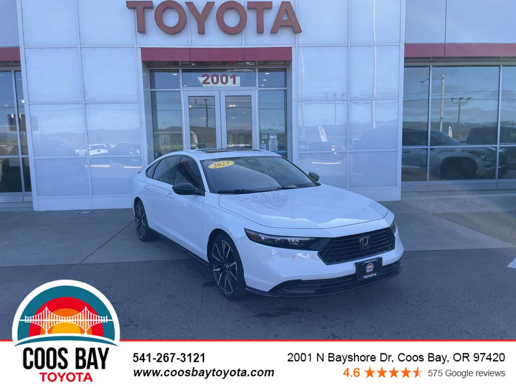 used 2023 Honda Accord Hybrid car, priced at $36,981