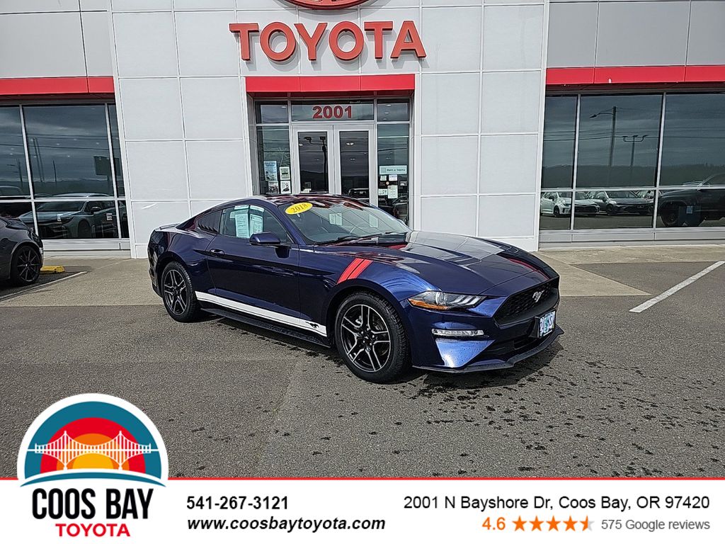 used 2018 Ford Mustang car, priced at $21,999