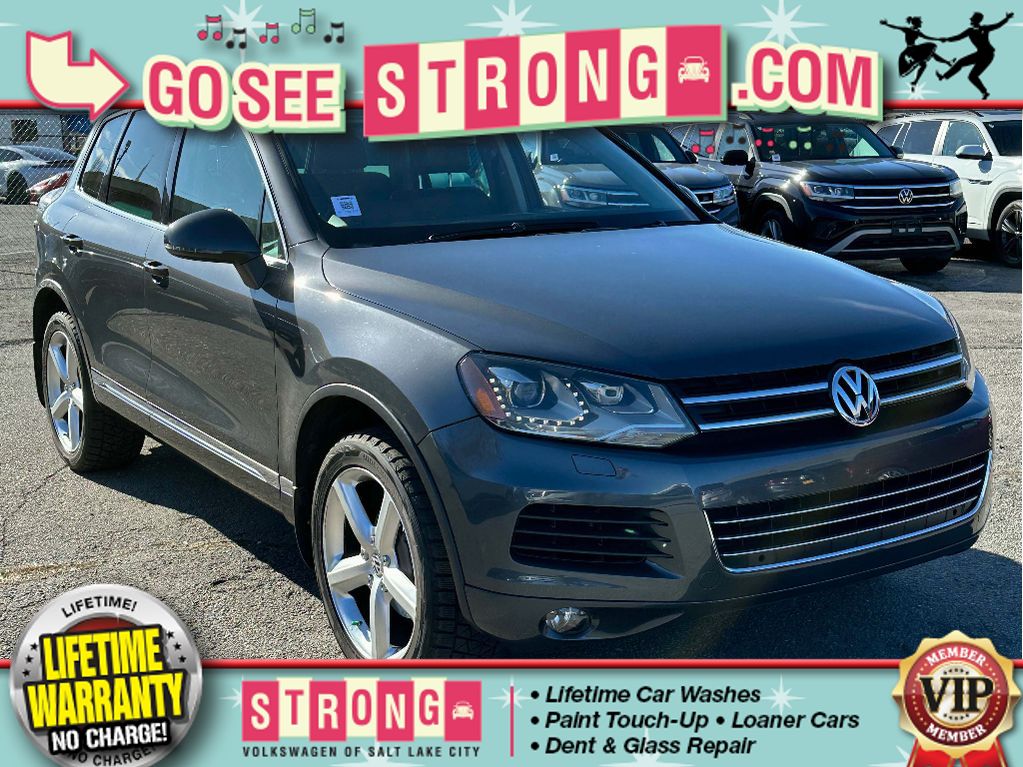 used 2014 Volkswagen Touareg car, priced at $9,461