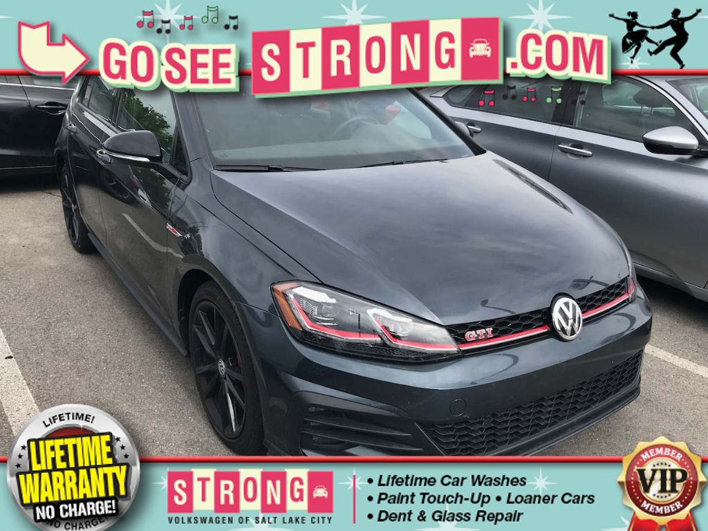 used 2021 Volkswagen Golf GTI car, priced at $28,649